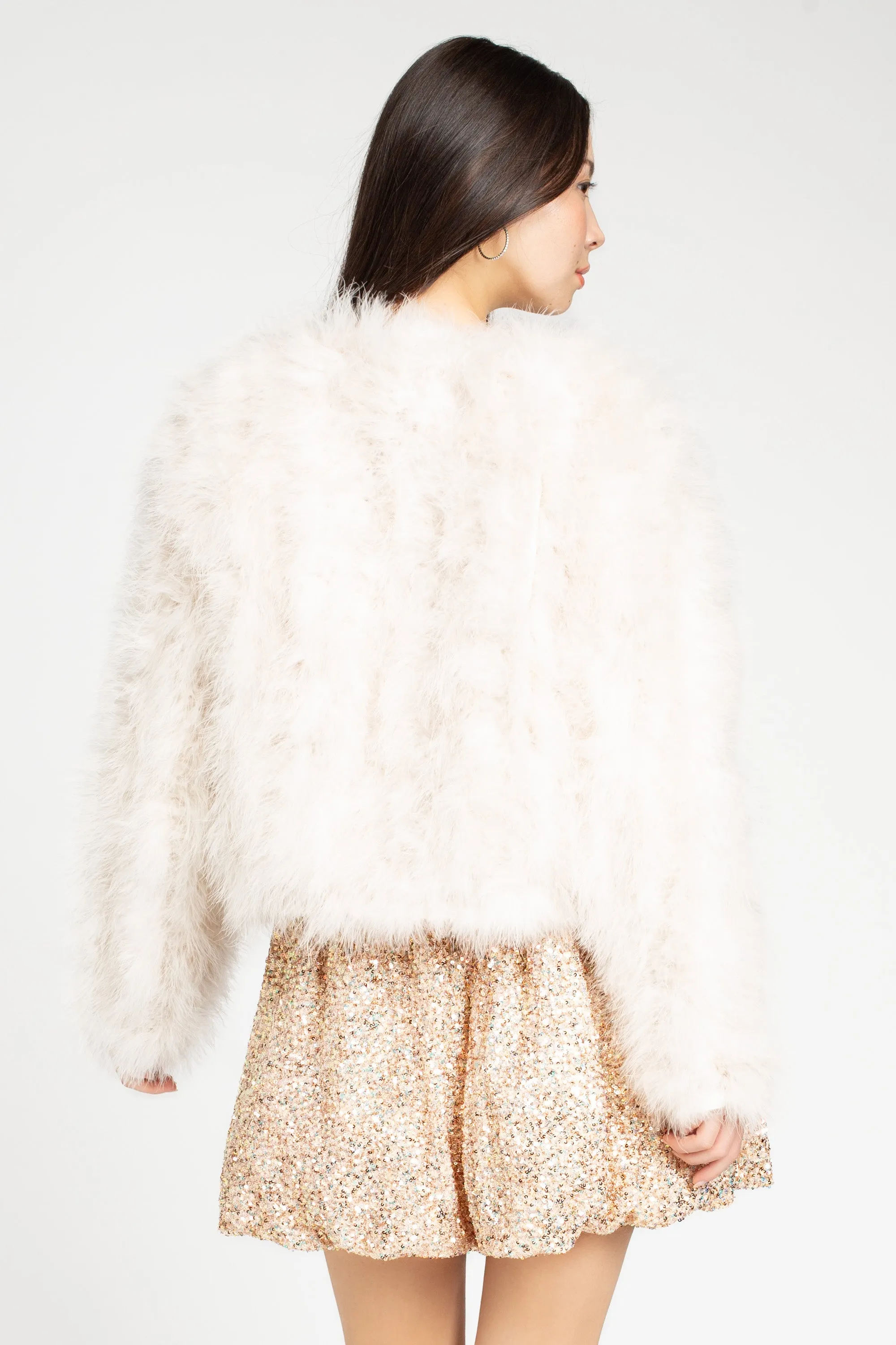 La Marque Deora Feather Jacket