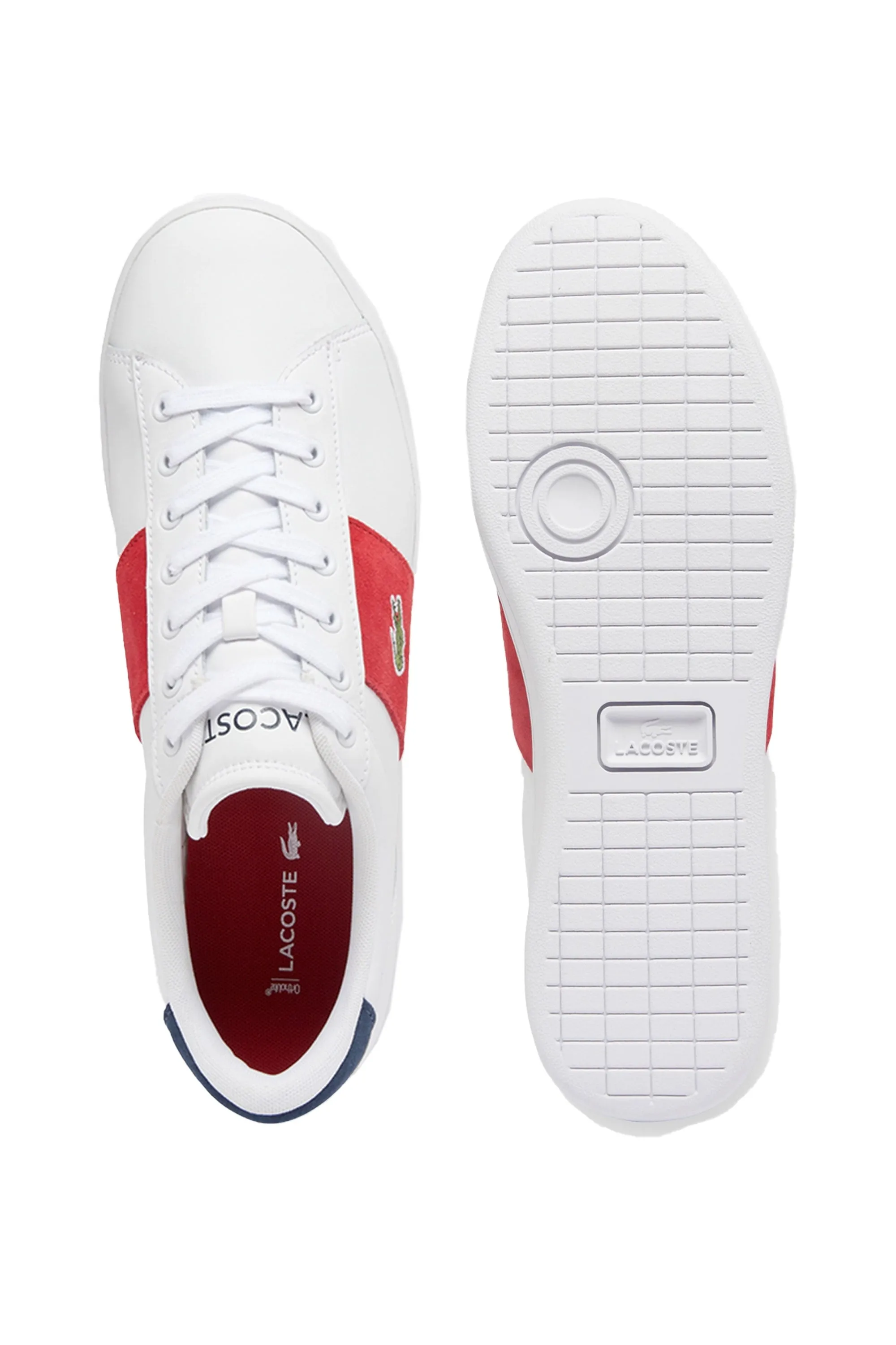 Lacoste Carnaby Set Trainer White/Red