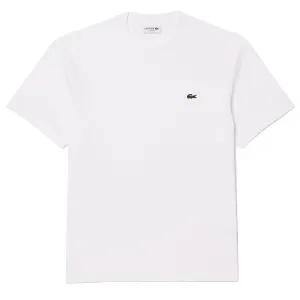Lacoste Classic Fit Cotton Jersey T-shirt White