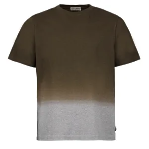 Left Hand Dip-Dye Tee Olive