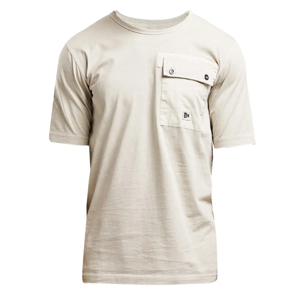 Left Hand Patch Pocket Tee Khaki