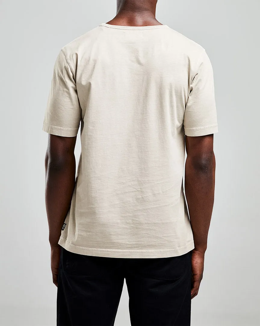 Left Hand Patch Pocket Tee Khaki
