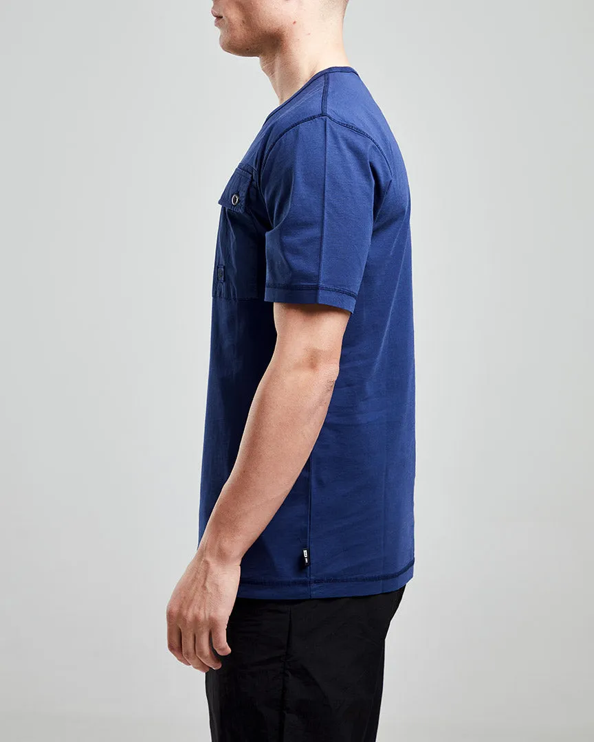 Left Hand Patch Pocket Tee Navy