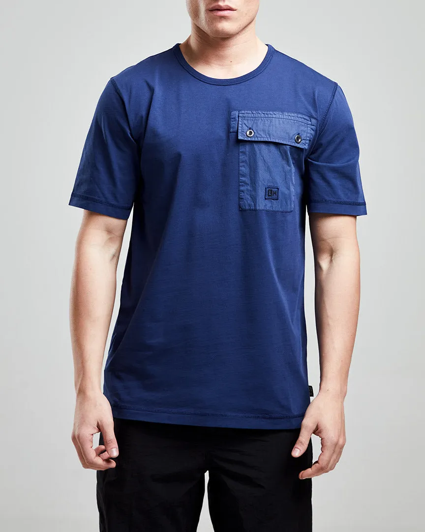 Left Hand Patch Pocket Tee Navy