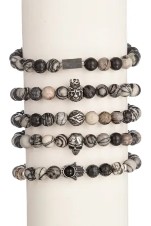 Leo Agate Bracelet