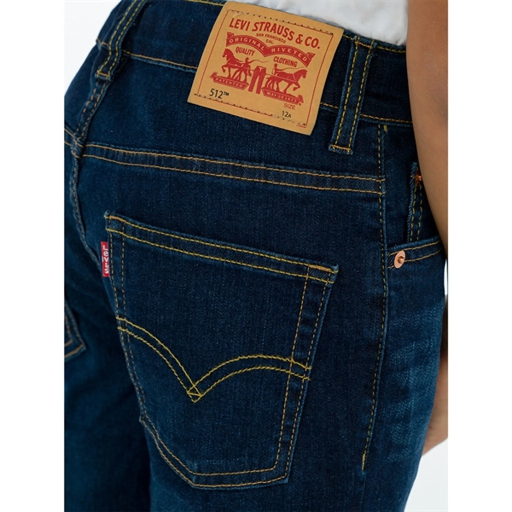 Levi's 512 Slim Taper Fit Jeans Navy