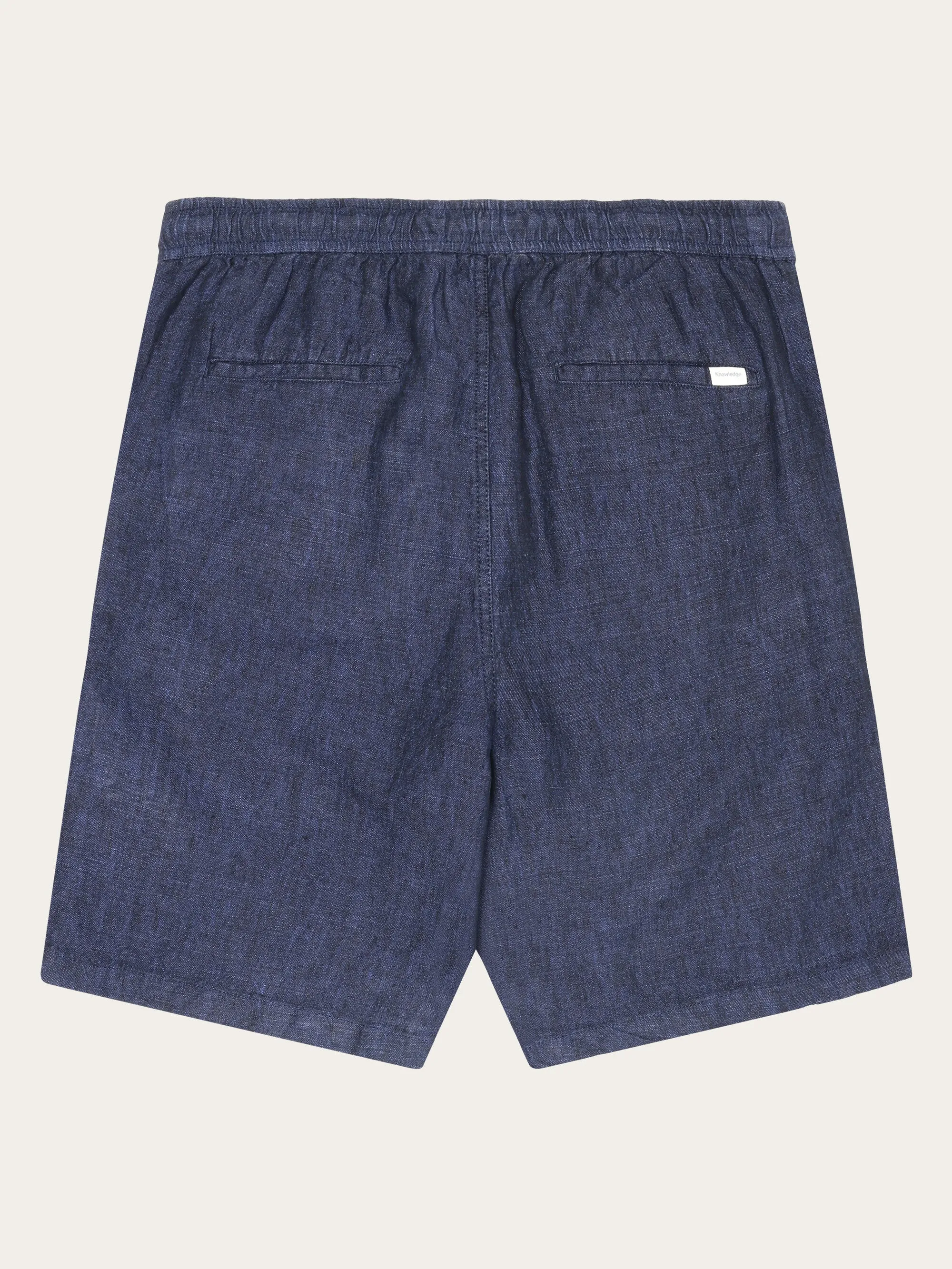 Loose Linen shorts - Yarndyed - Total Eclipse Knowledge Cotton