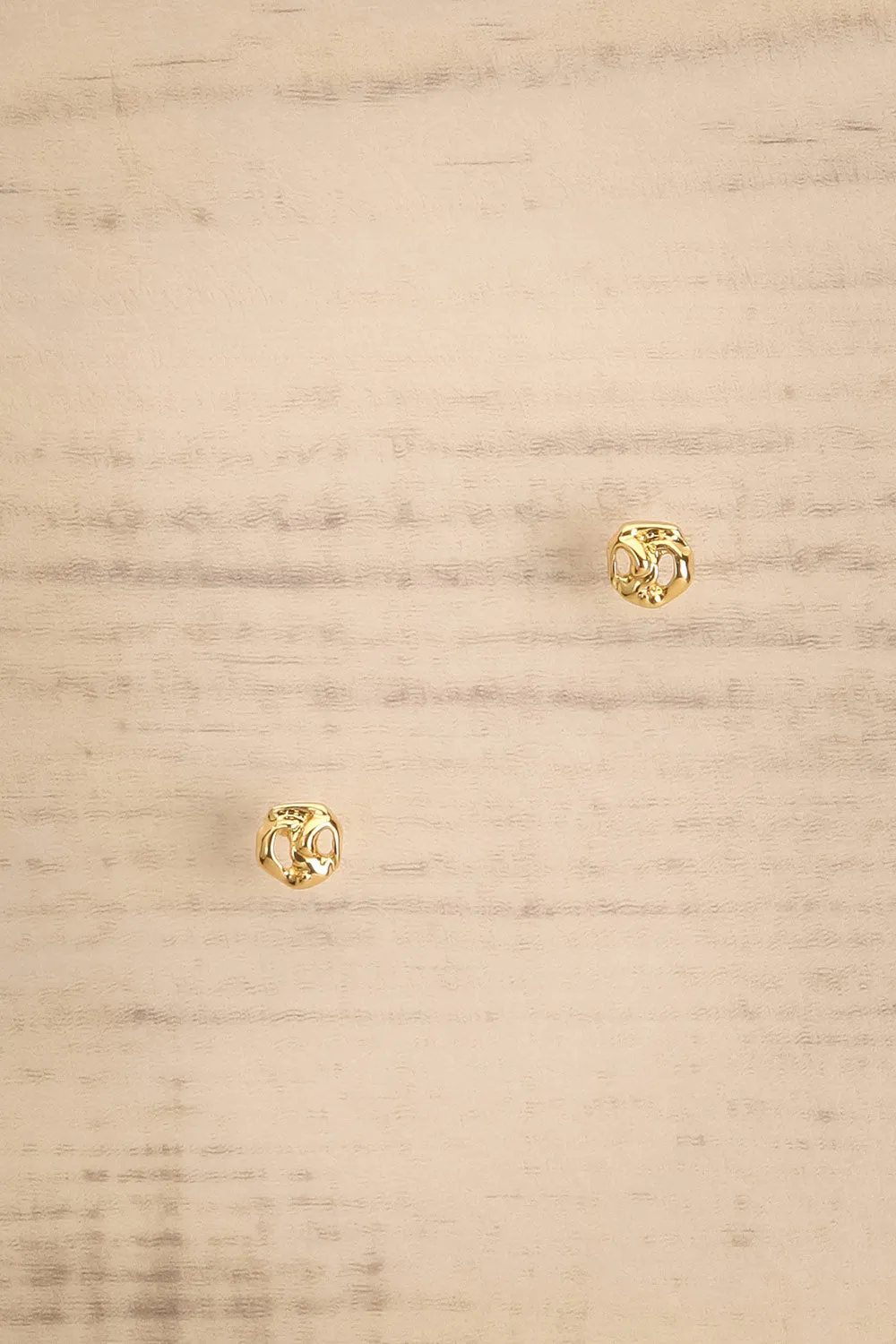 Lucai Gold | Organic Stud Earrings