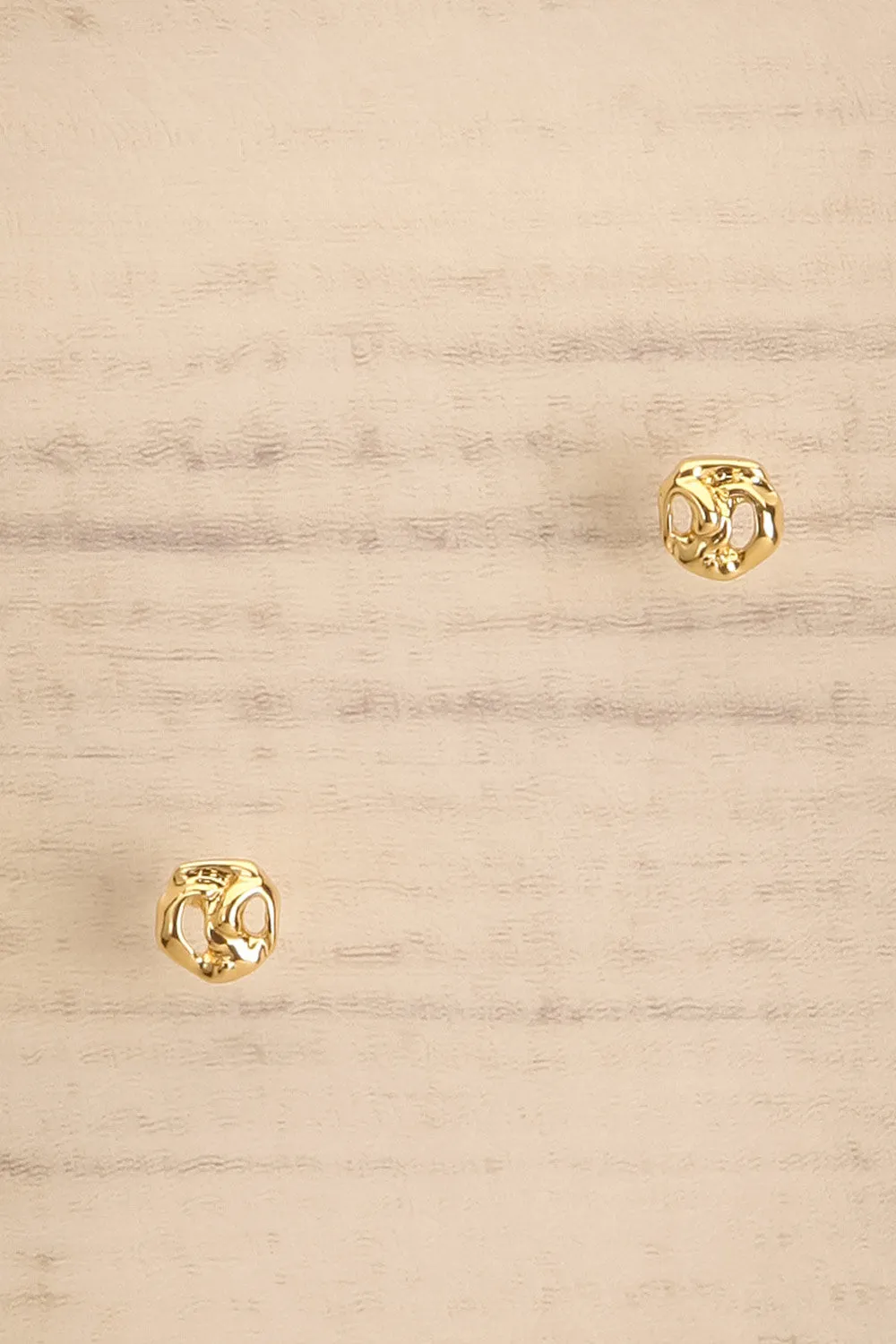 Lucai Gold | Organic Stud Earrings