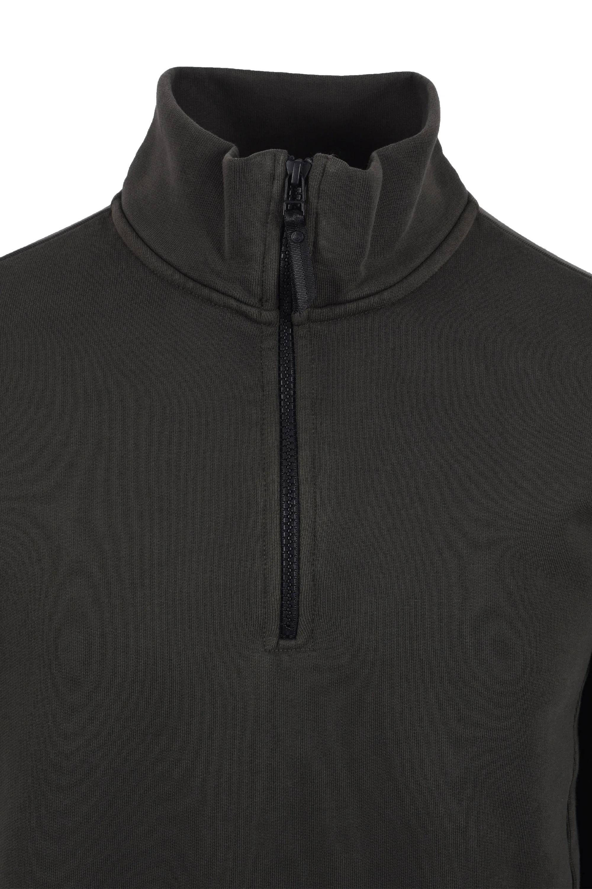 Ma.strum Half Zip Logo Sweat Oil Slick