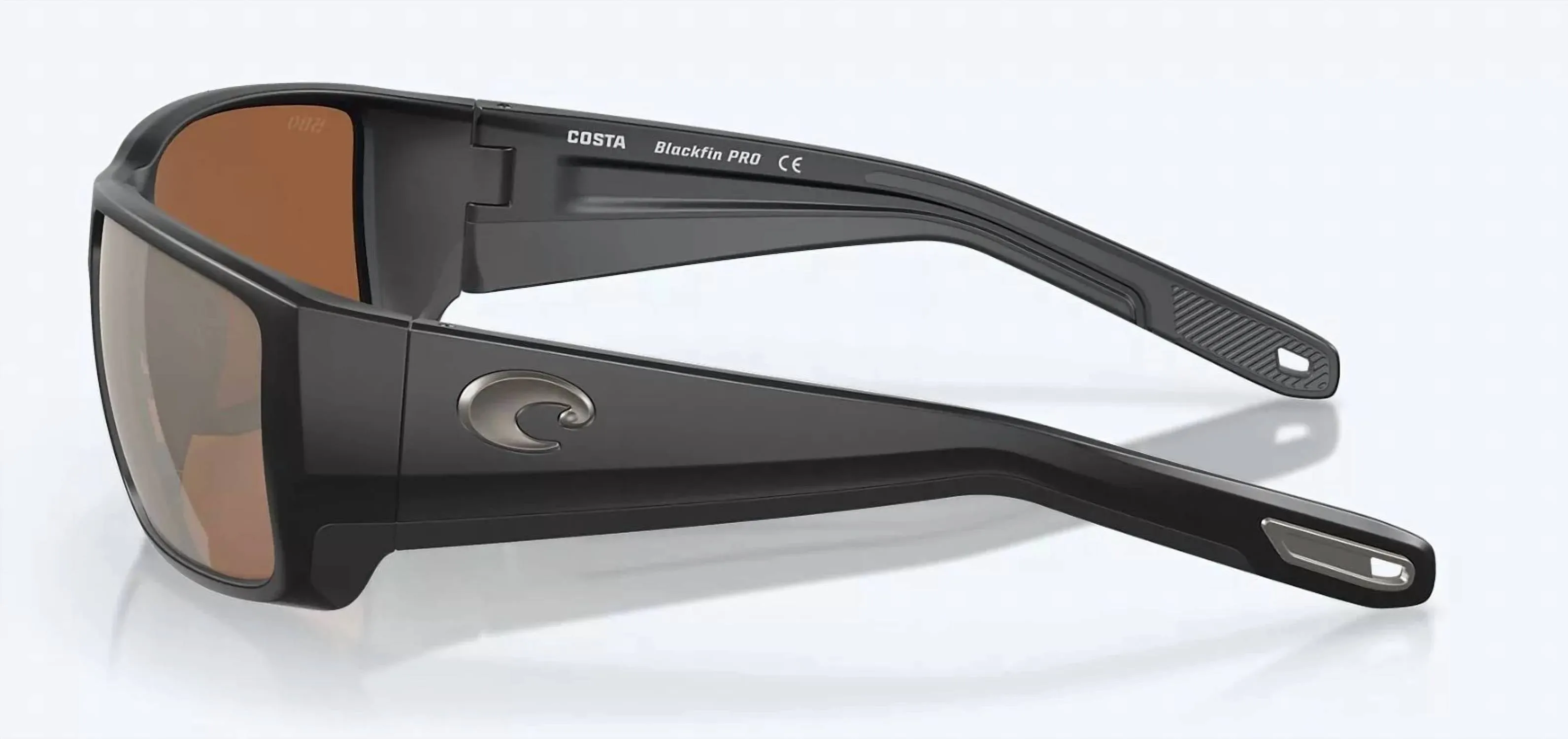 Men's Blackfin Pro Sunglasses In Matte Grey/copper Silver Mirror