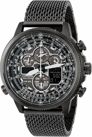 Men's Eco-Drive Men's Navihawk A-T Watch In Gray/black