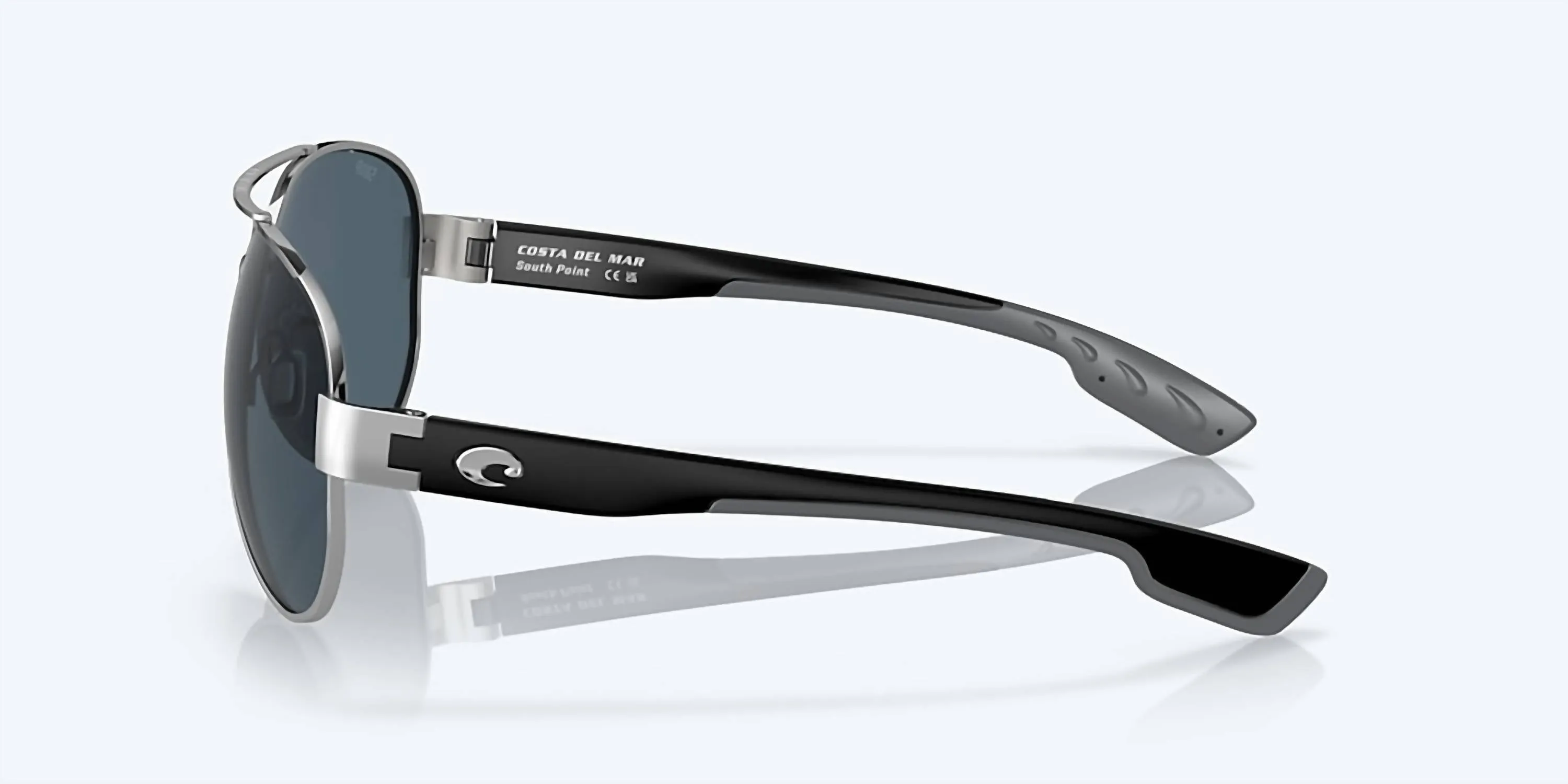 Men's South Point Sunglasses In Palladium/gray Polarized Polycarbonate