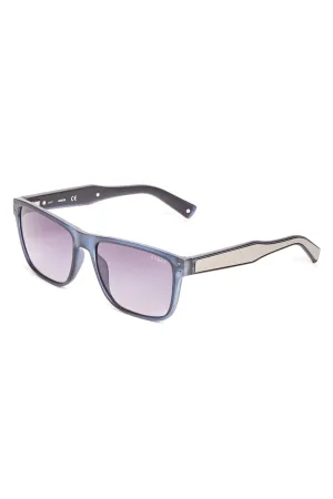Metal Arm Square Sunglasses