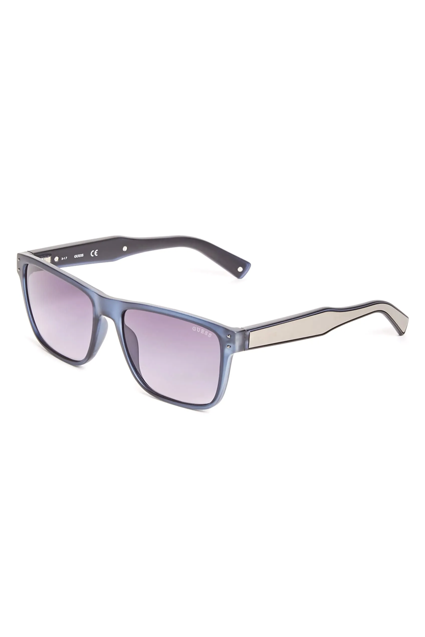 Metal Arm Square Sunglasses