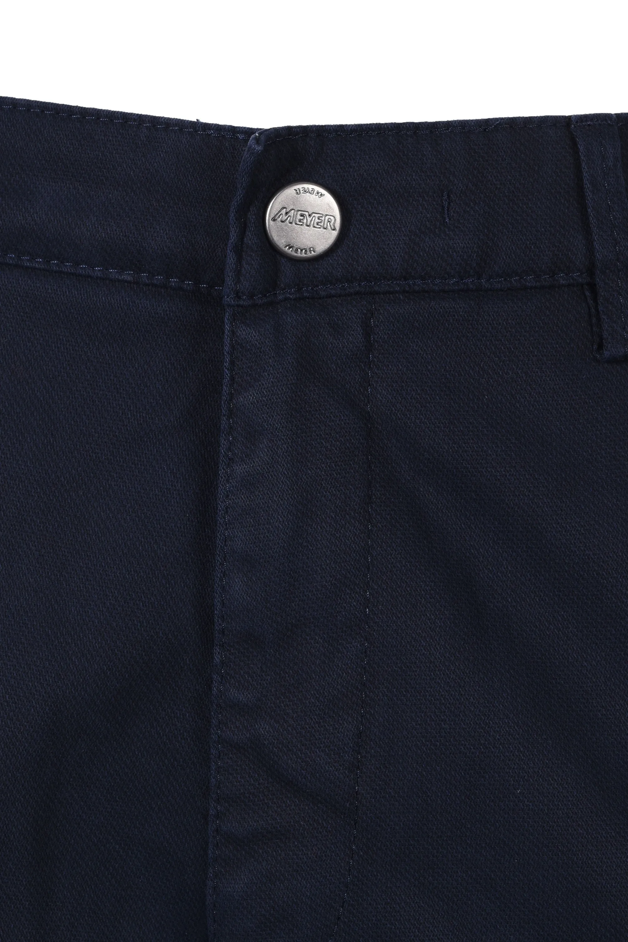 Meyer Chicago Cotton Trouser Navy