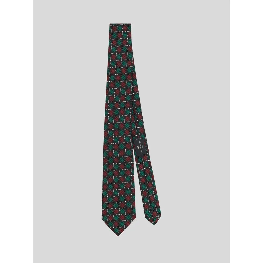 MICRO GEOMETRIC PATTERN TIE