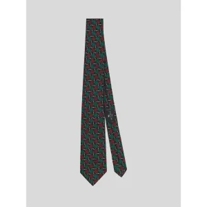 MICRO GEOMETRIC PATTERN TIE