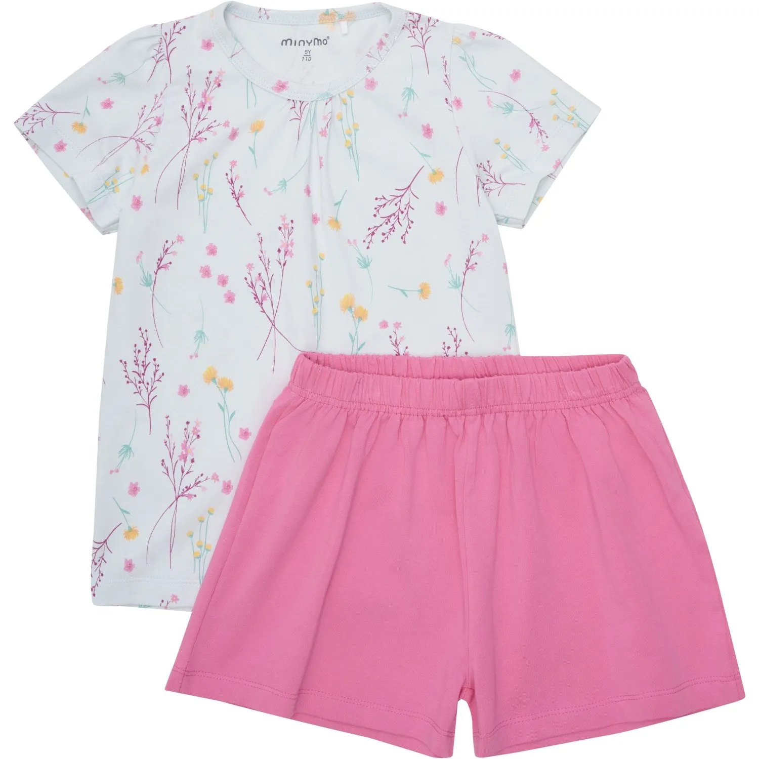 Minymo Wan Blue T-Shirt And Shorts Set AOP