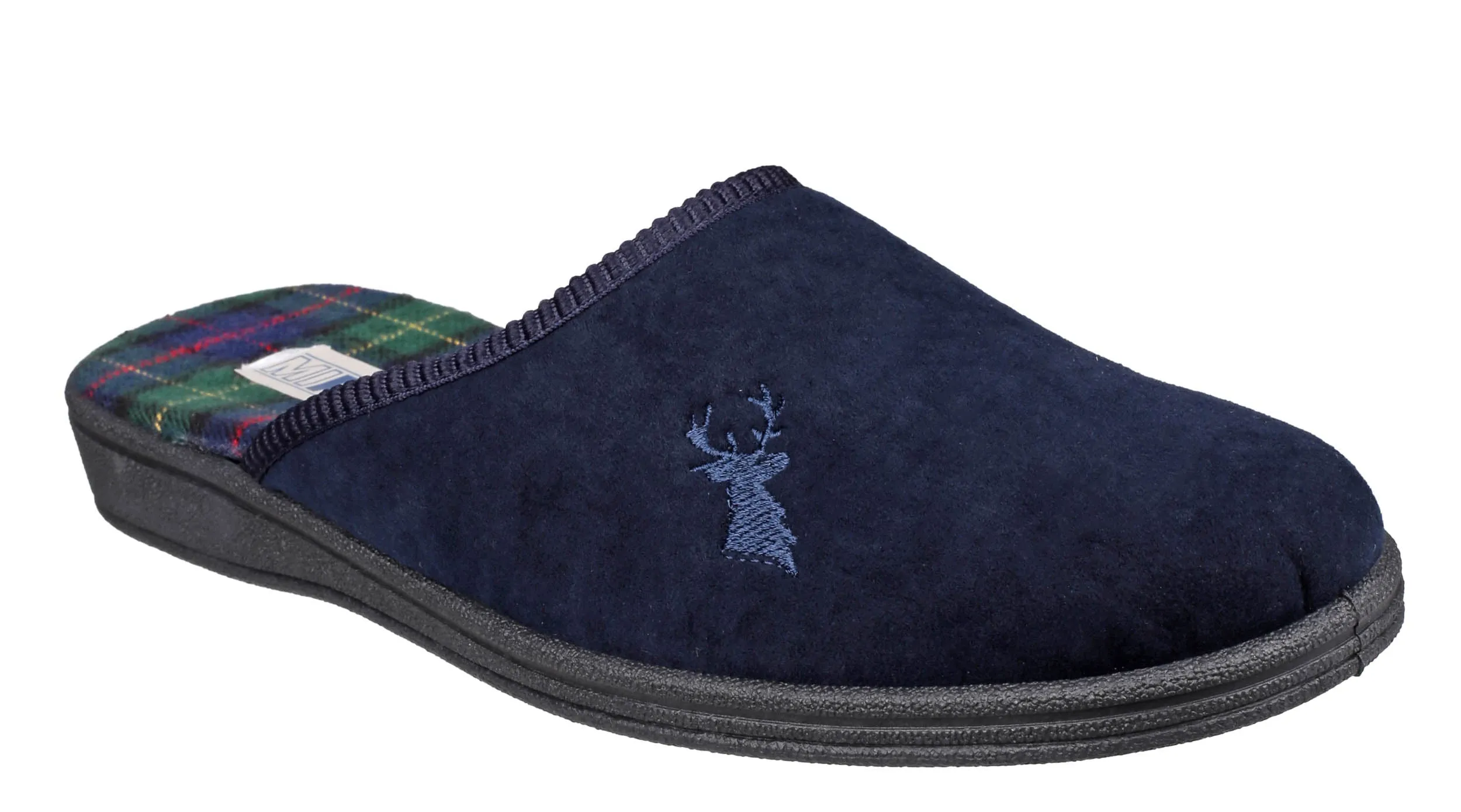 Mirak Buck Mens Velour Mule Slipper