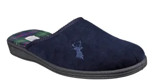 Mirak Buck Mens Velour Mule Slipper