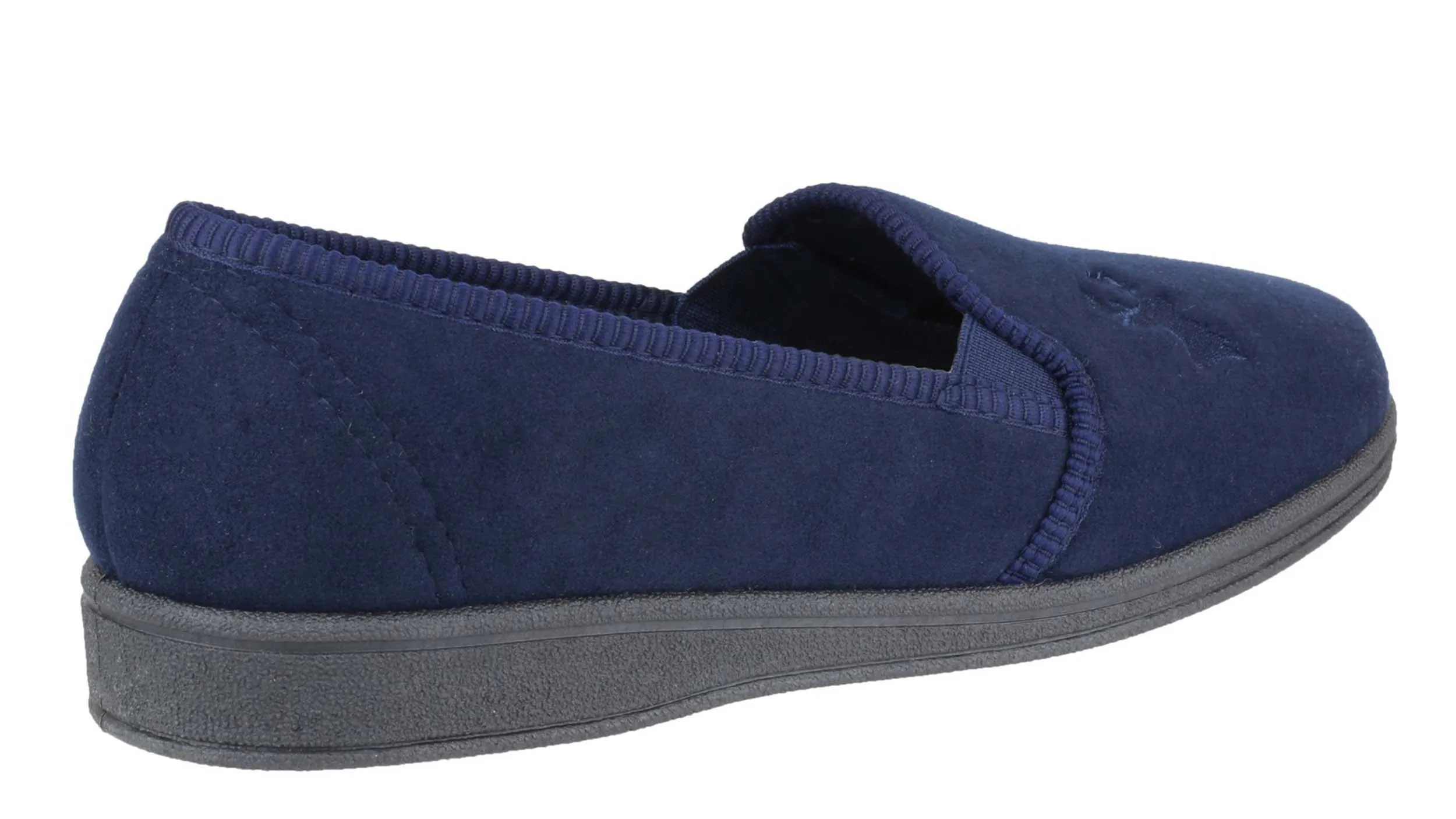 Mirak Stag Mens Classic Velour Full Slipper