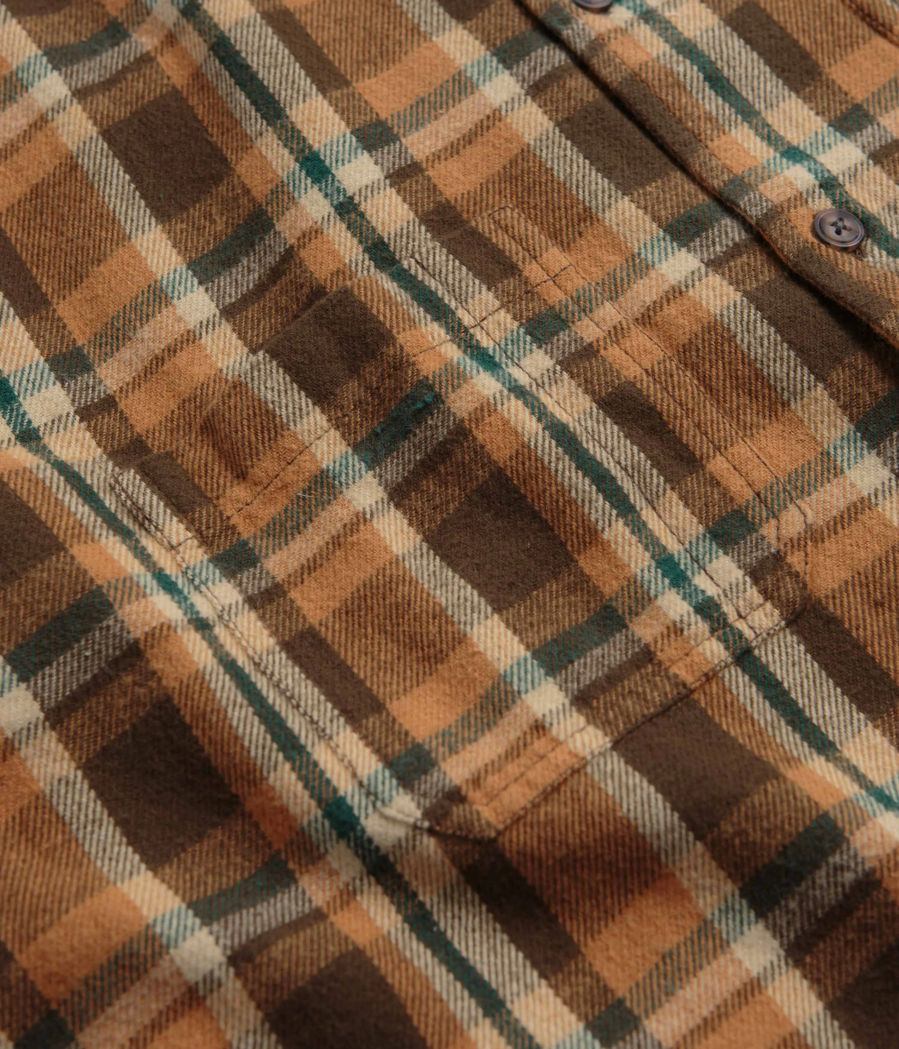 Mollusk Builder Shirt - Redwood Plaid