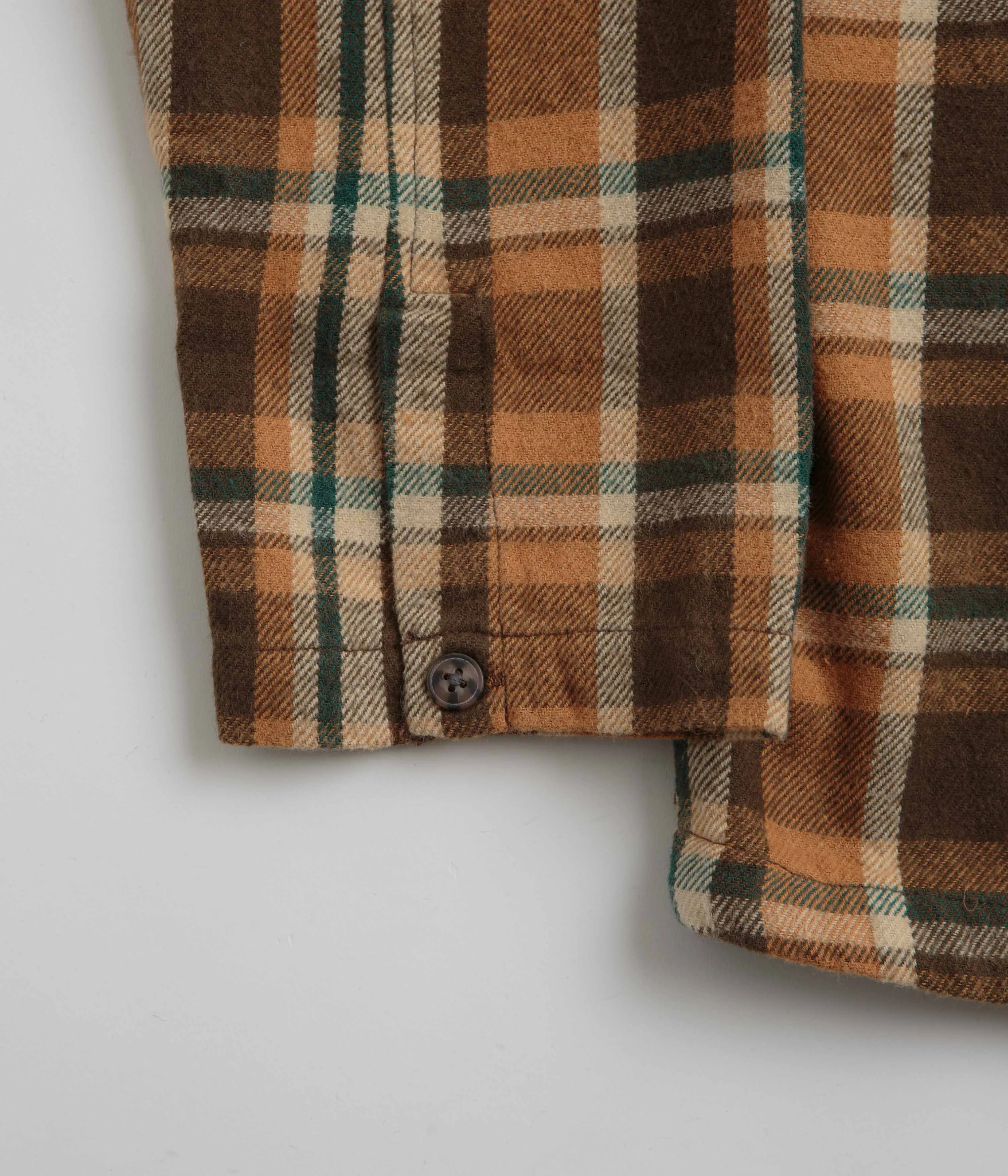 Mollusk Builder Shirt - Redwood Plaid