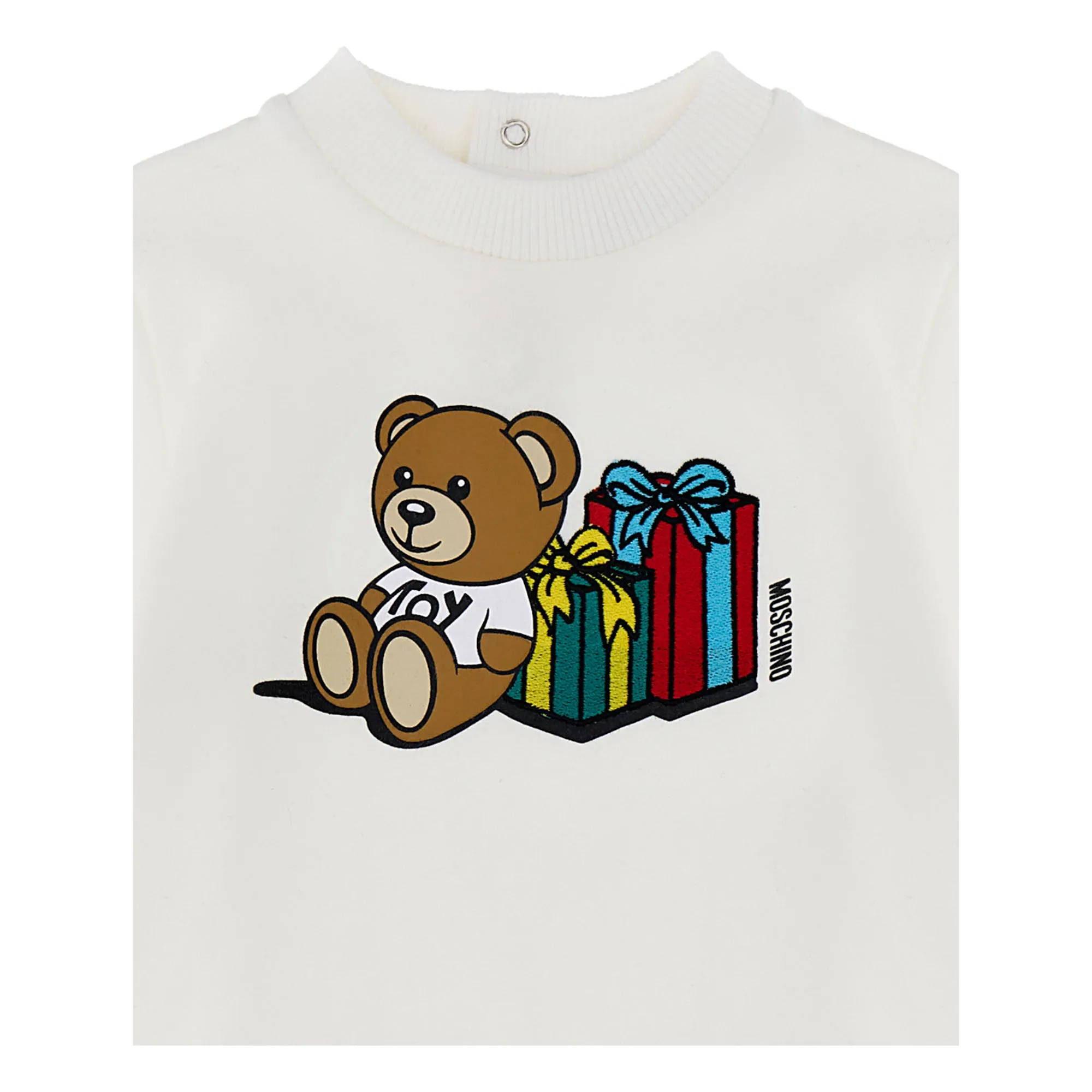 Moschino Kids Baby Girl's Cloud Dress with Teddy Bear
