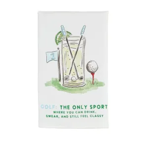 Mud Pie Golf Tea Towel