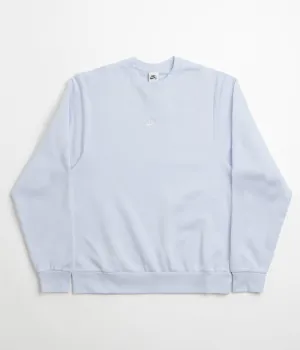 Nike SB Essential Logo Crewneck Sweatshirt - Football Grey / White