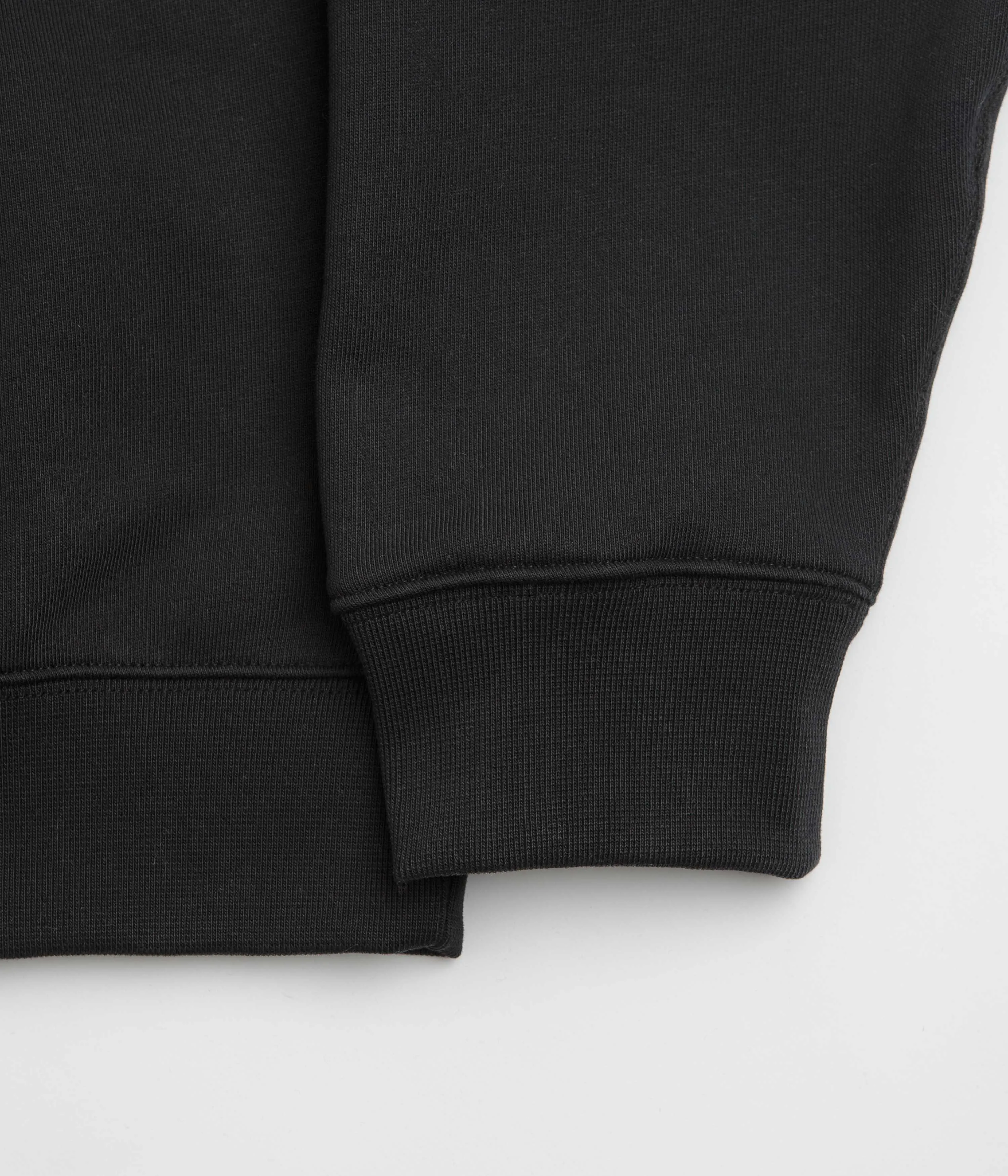 Nike Solo Swoosh 1/4 Zip Sweatshirt - Black / White