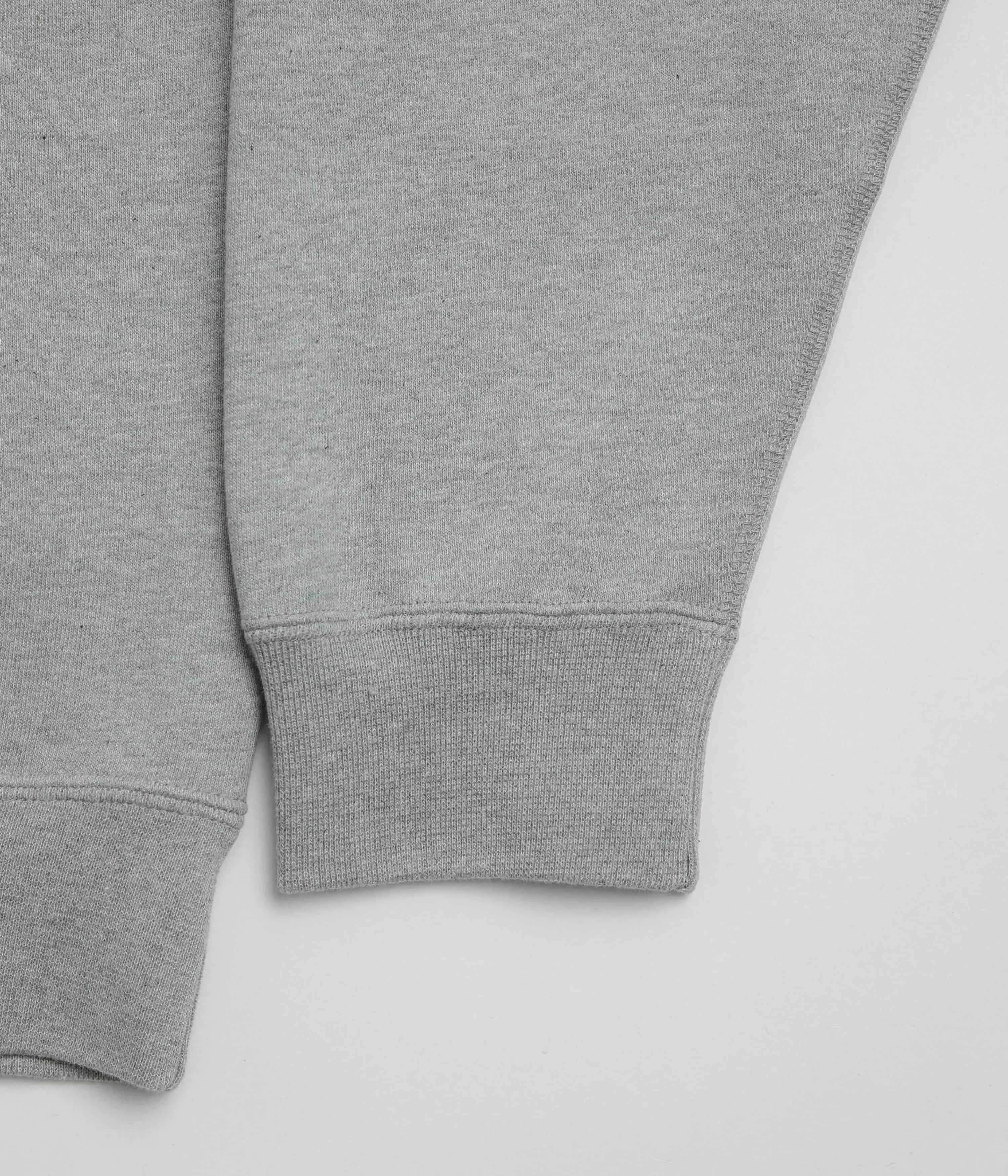 Nike Solo Swoosh Crewneck Sweatshirt - Dark Grey Heather / White