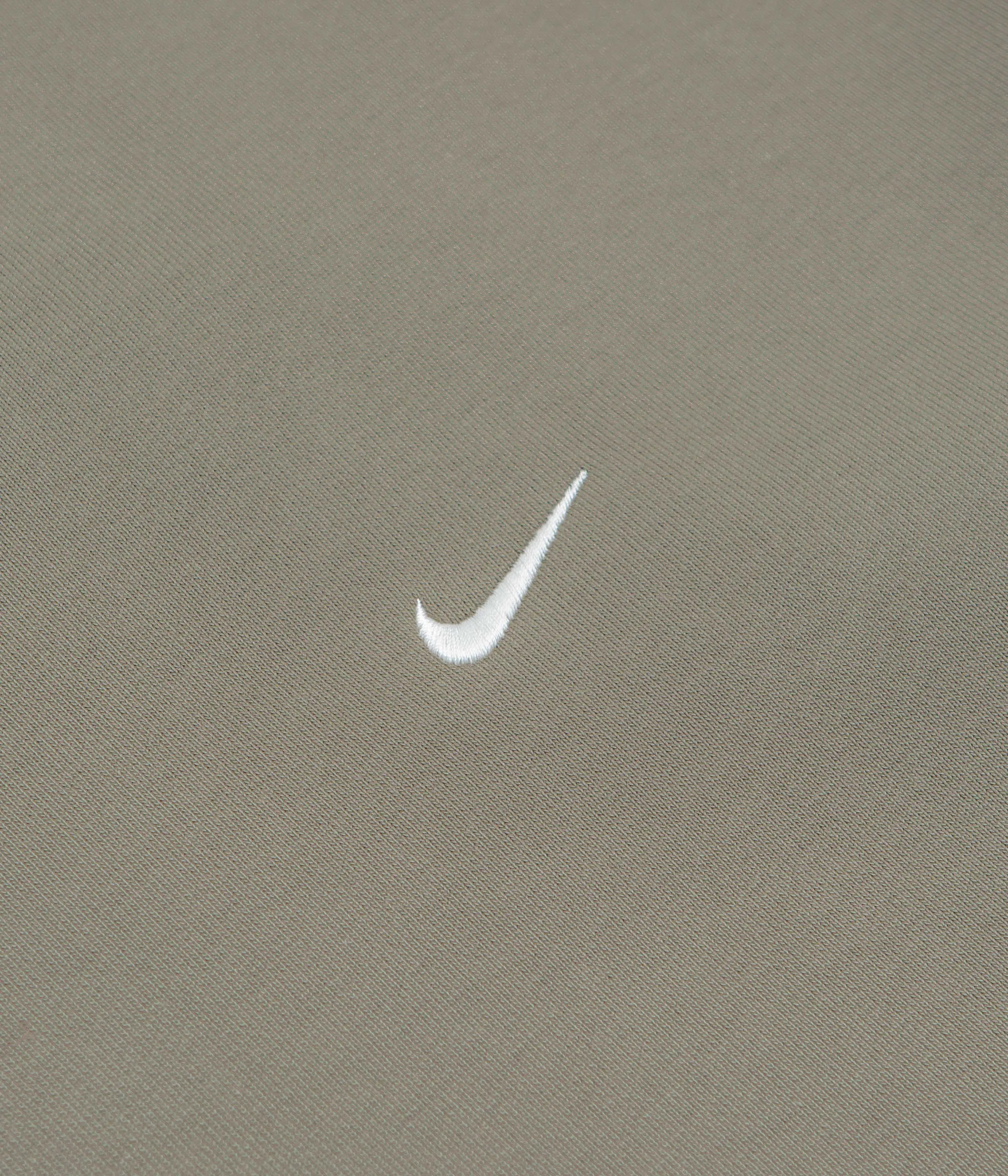 Nike Solo Swoosh Crewneck Sweatshirt - Light Army / White