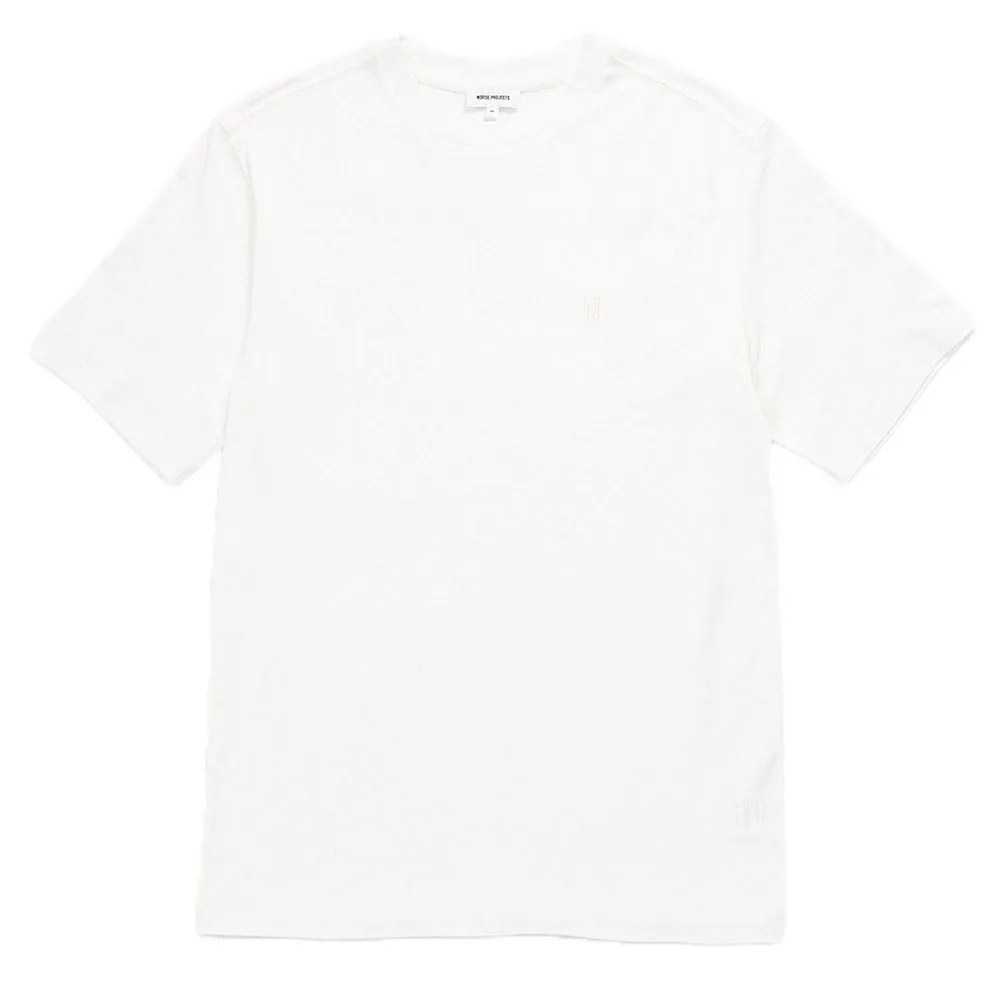 Norse Projects Johannes Eco-Dye SS T-Shirt Raw White