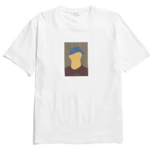 Norse Projects Johannes Organic Cap Print T-shirt White