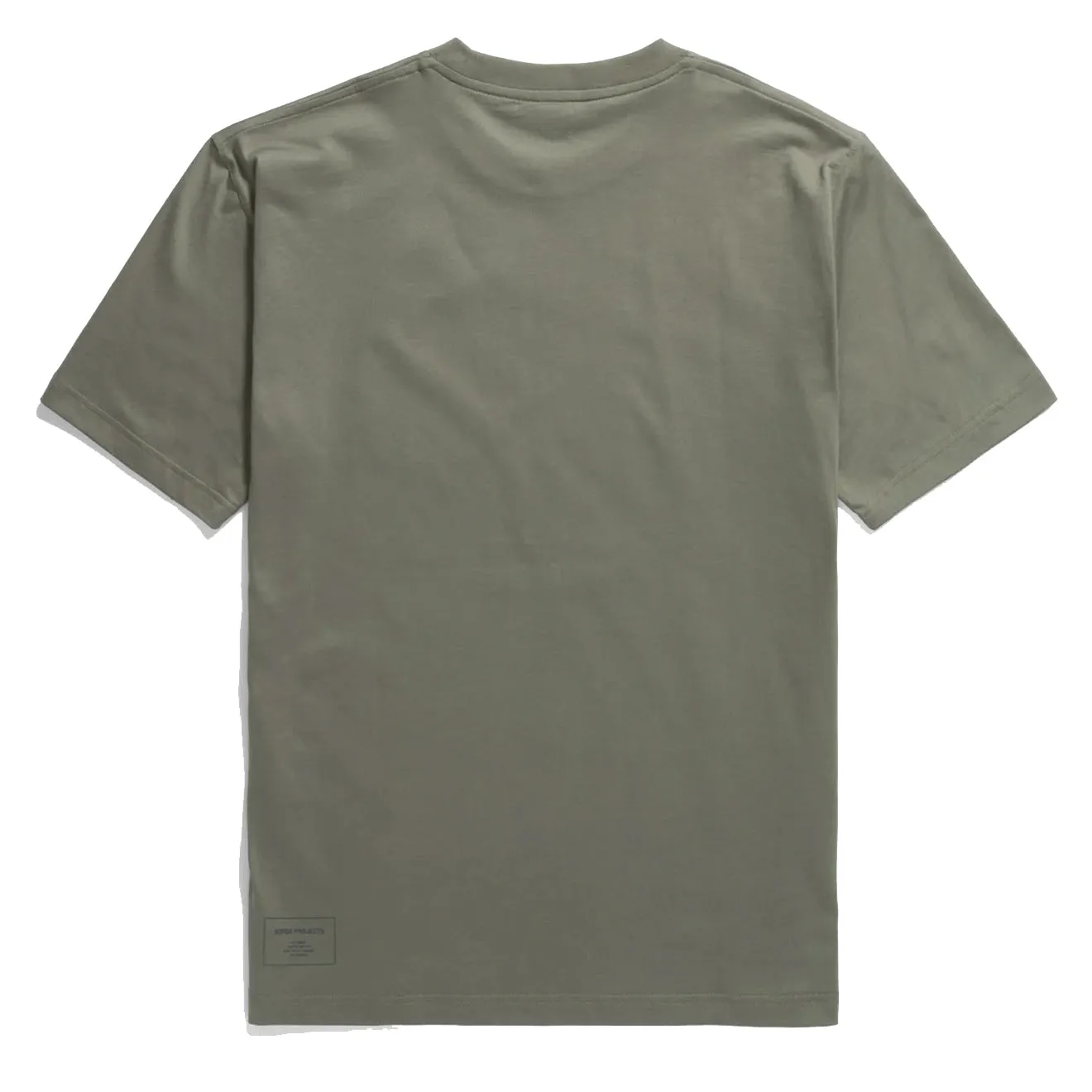 Norse Projects Johannes Organic Circle Print T-shirt Sediment Green