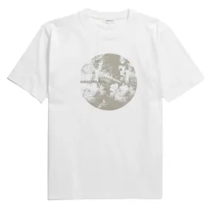 Norse Projects Johannes Organic Circle Print T-shirt White