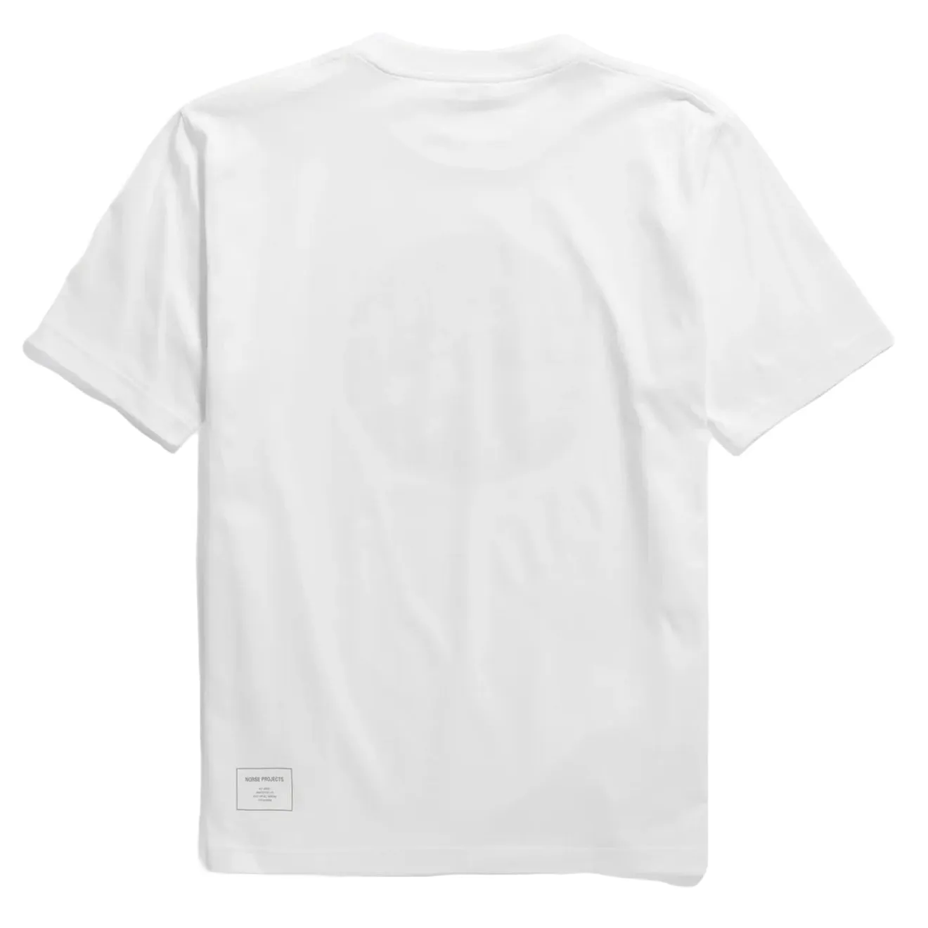 Norse Projects Johannes Organic Circle Print T-shirt White