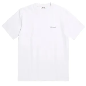 Norse Projects Johannes Standard Logo Tee White