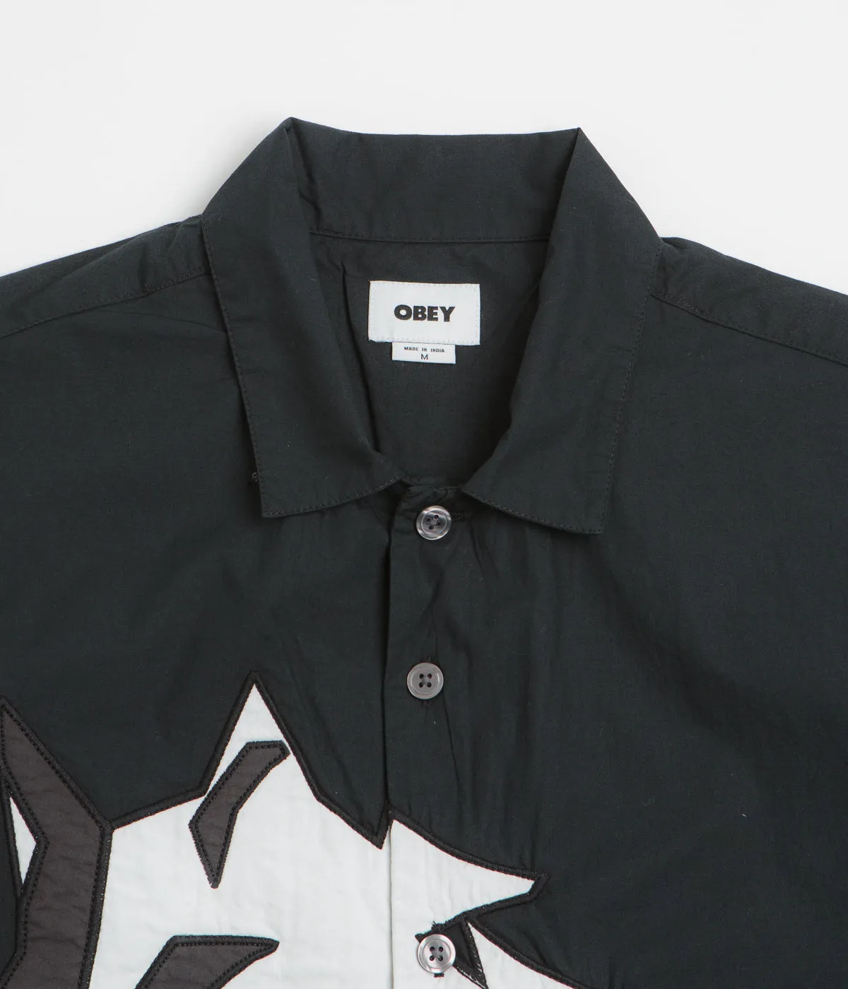 Obey Beau Short Sleeve Shirt - Black Multi