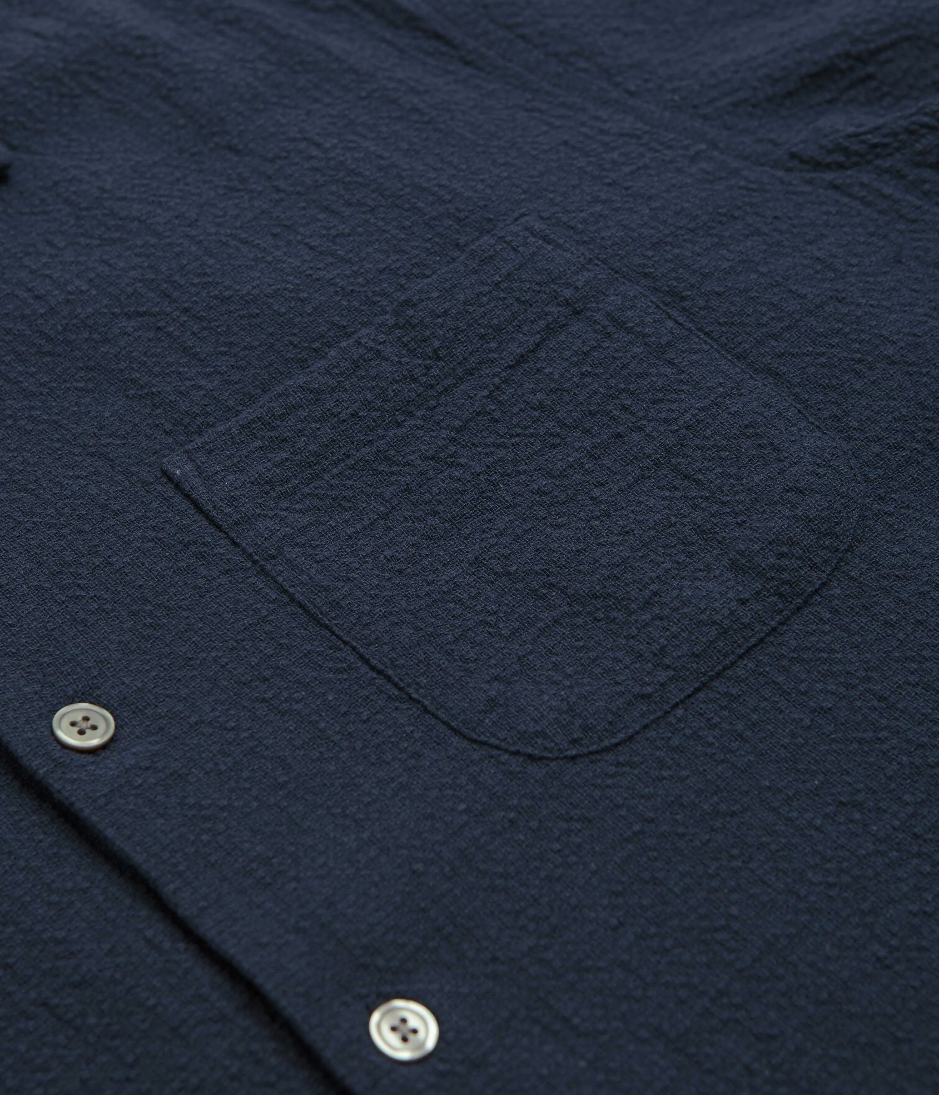 Obey Curtis Short Sleeve Shirt - Navy