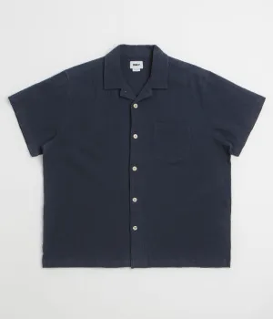 Obey Curtis Short Sleeve Shirt - Navy
