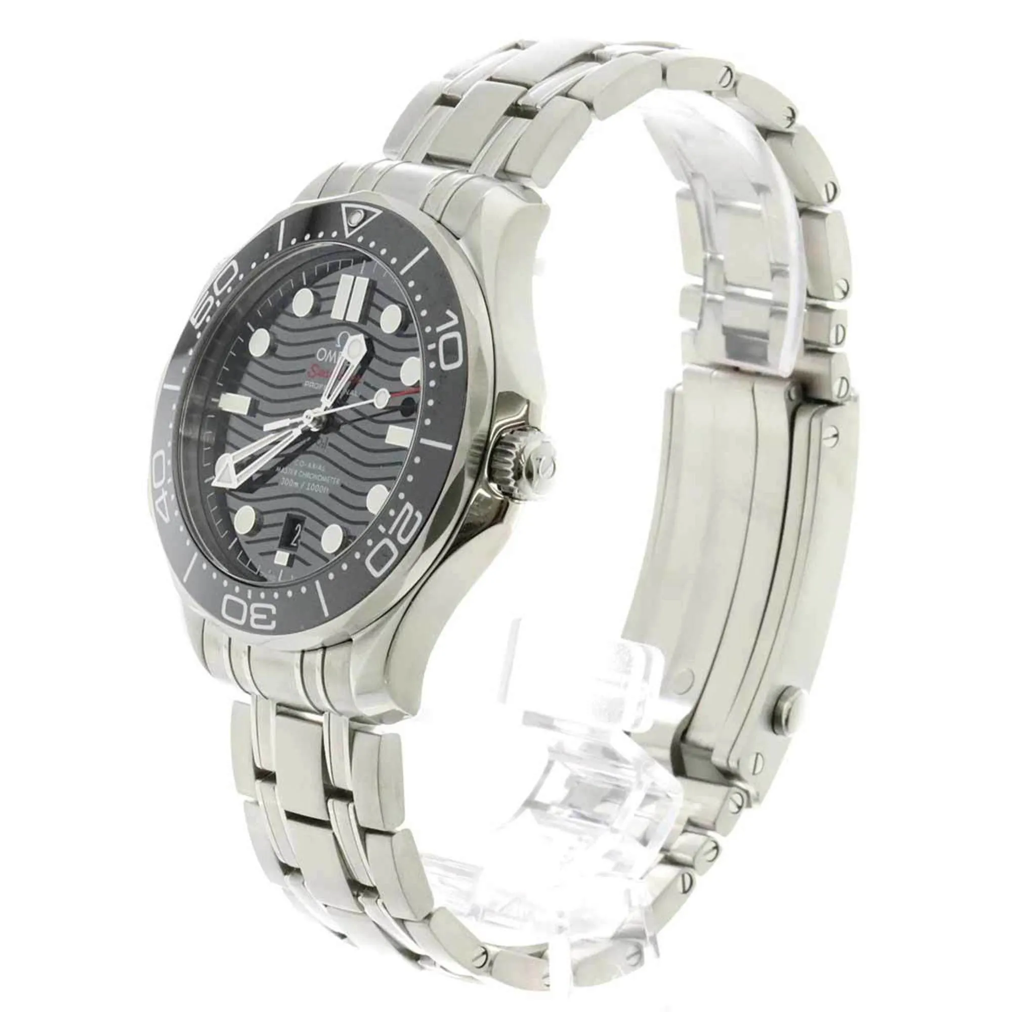 Omega Ceramic Stainless Steel Wristwatch (Pre-Owned)