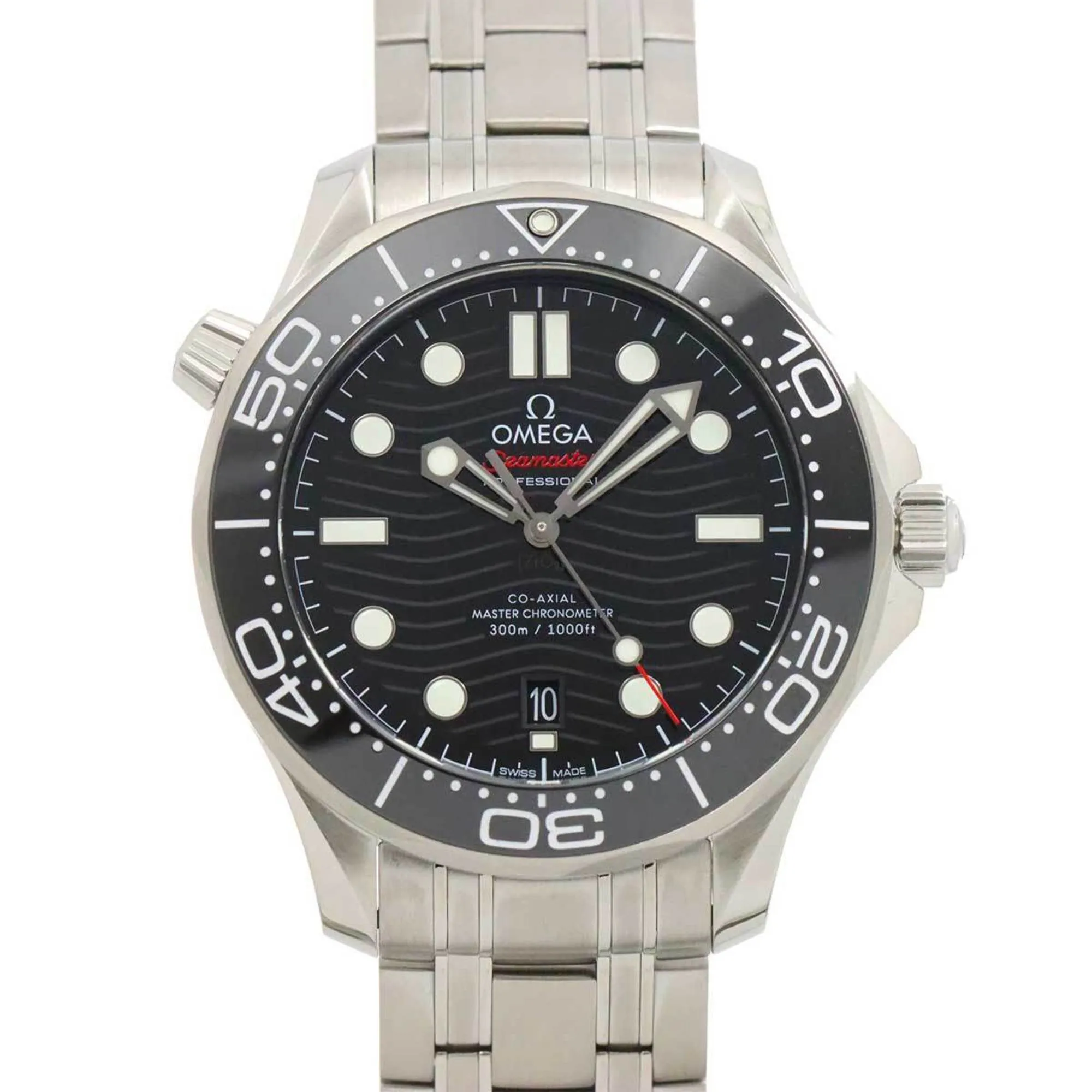 Omega Ceramic Stainless Steel Wristwatch (Pre-Owned)