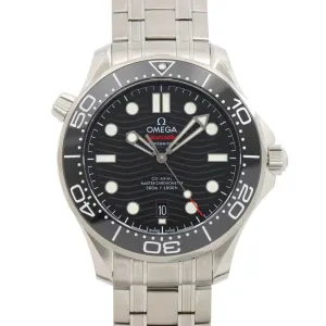 Omega Ceramic Stainless Steel Wristwatch (Pre-Owned)