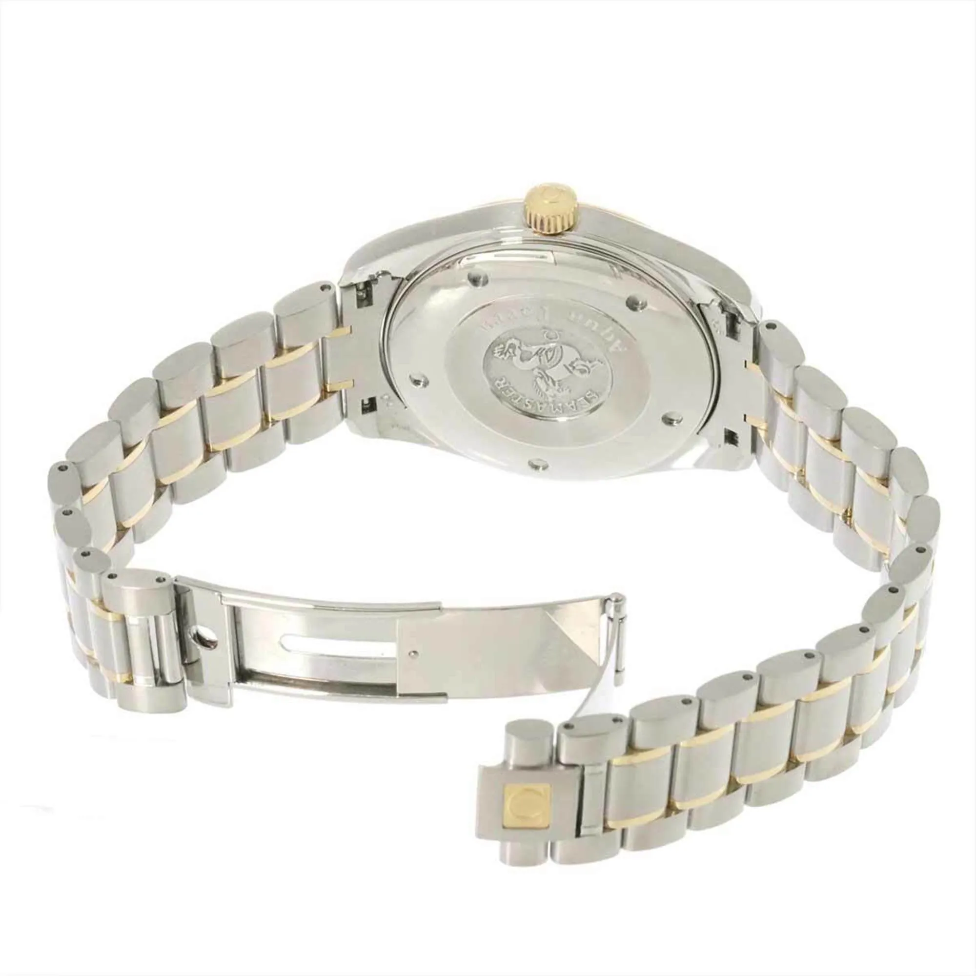 Omega Stainless Steel yellow gold Wristwatch (Pre-Owned)