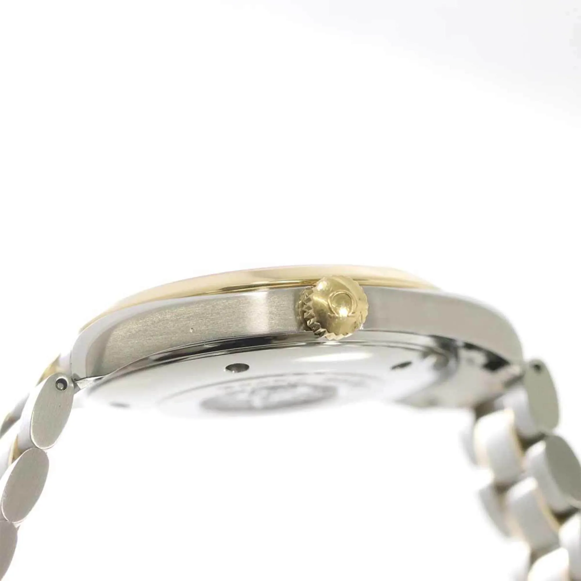 Omega Stainless Steel yellow gold Wristwatch (Pre-Owned)