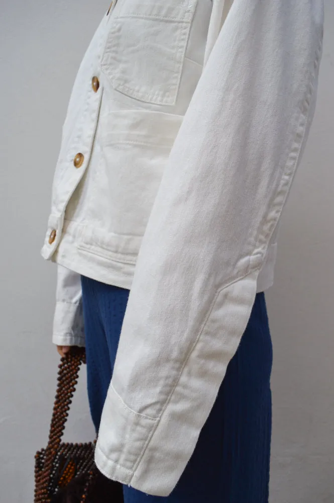 One Collective Livorno Ecru Artists Jacket