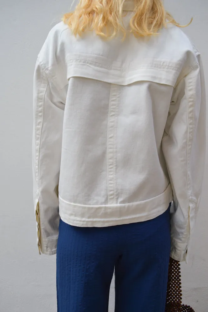 One Collective Livorno Ecru Artists Jacket